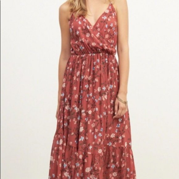 RARE A&F Mix Print Maxi Dress - Picture 8 of 8